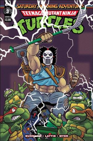 Teenage Mutant Ninja Turtles: Saturday Morning Adventures issue 3-B Robert Jennex Cover