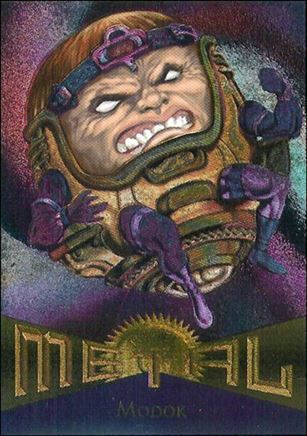 Marvel Metal (Base Set) card 35 MODOK