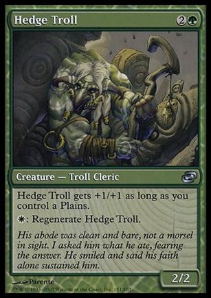 Magic the Gathering: Planar Chaos (Base Set) card 151 Hedge Troll