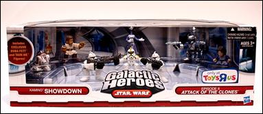 Star Wars: Galactic Heroes Cinema Scenes figure 36 Kamino Showdown - Toys R Us Exclusive