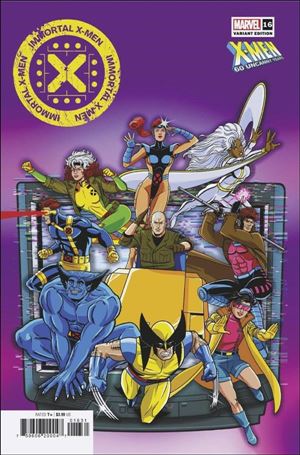 Immortal X-Men issue 16-B Dan Veesenmeyer X-Men 60th Anniversary Cover