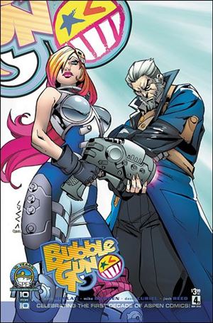 BubbleGun (2013) issue 4-D Vincenzo Cucca Cover