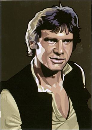 Star Wars Galaxy: Series 5 (Foil Subset) card 6-D Han Solo Bronze Foil
