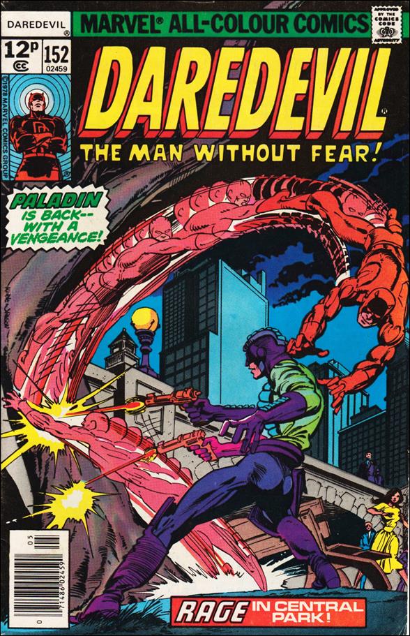 Daredevil (1964) issue 152-B UK Price Cover
