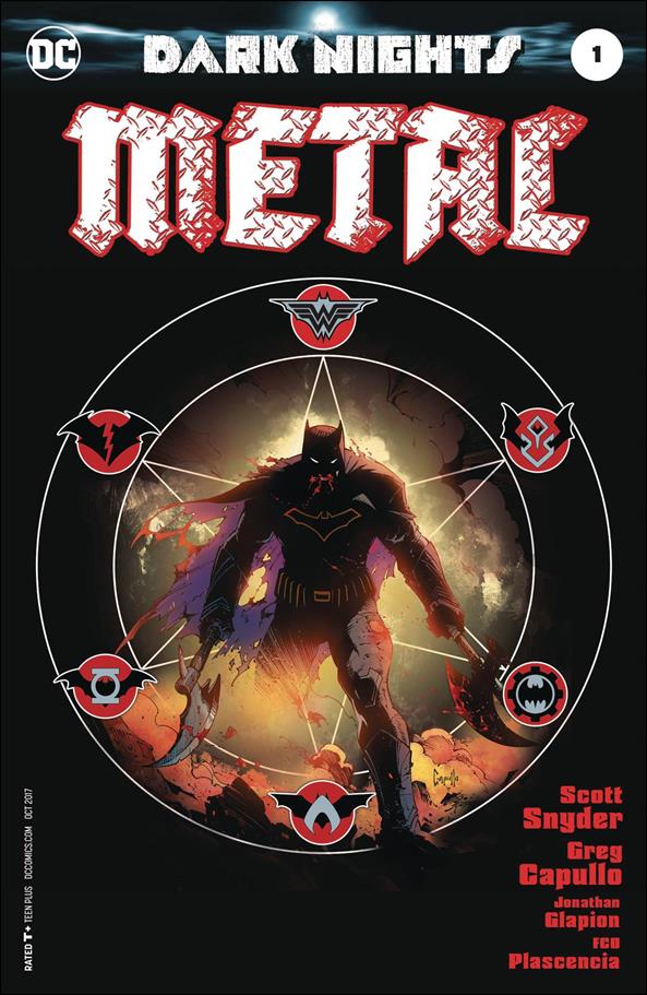Dark Nights: Metal issue 1-E Greg Capullo Midnight Release Party Cover