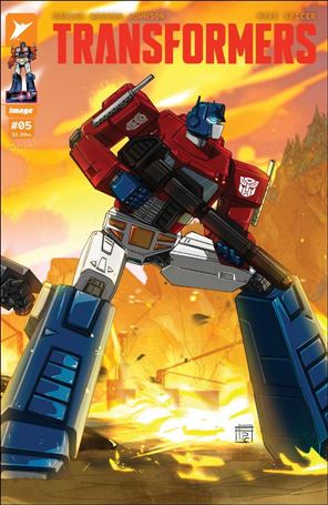 Transformers (2023) issue 5-H Gerald Pare Cover (Third Printing)