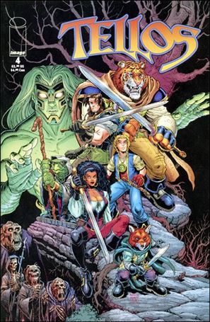Tellos issue 4-C Arthur Adams Cover