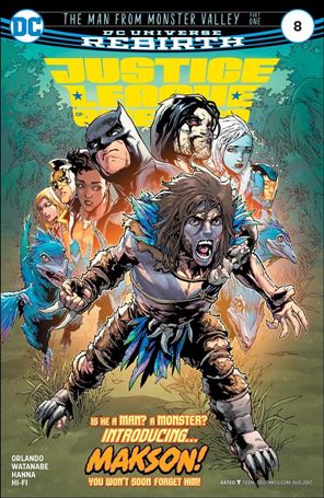 Justice League of America (2017) issue 8 Felipe Watanabe Cover