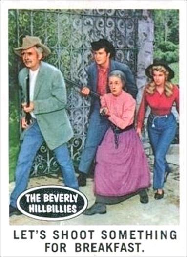 Beverly Hillbillies (Base Set) card 14 Let's Shoot Something for Breakfast.