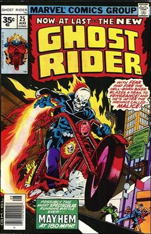 Ghost Rider (1973) issue 25-B 35 Cent Price Cover