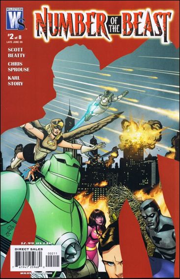 Number of the Beast issue 2 Chris Sprouse Cover