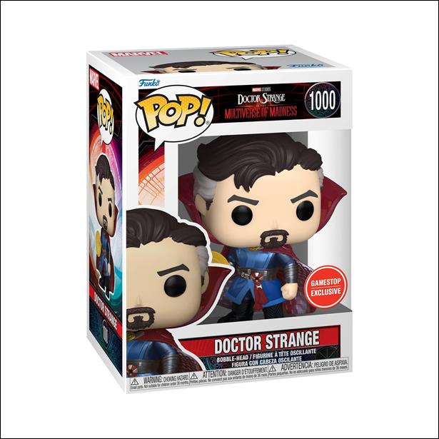 POP! Marvel figure 1000-B Doctor Strange (Metallic Gamestop Exclusive)