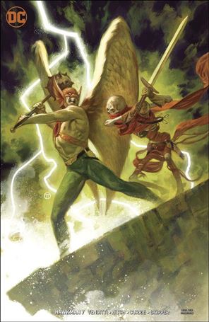 Hawkman (2018) issue 7-B Julian Totino Tedesco Cover