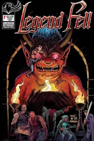 Legend Fell issue 1-C Buz Hasson & Ken Haeser Cover
