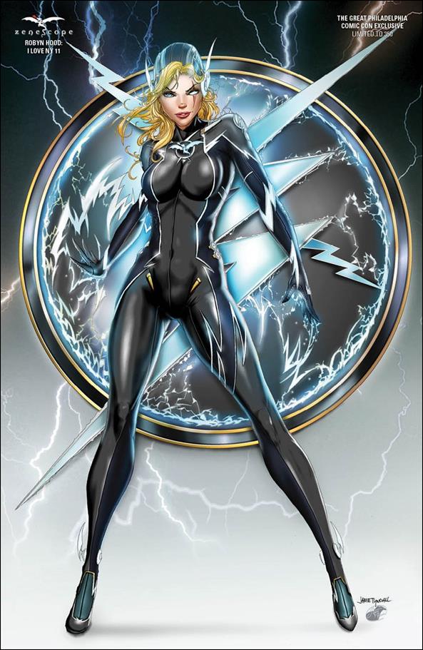 Robyn Hood: I Love NY issue 11-E J. Tyndall Great Philadelphia ComicCon Cover 1/350