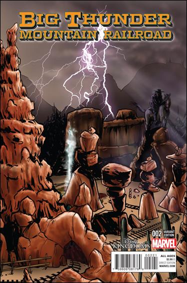 Big Thunder Mountain Railroad issue 2-B Brian Crosby 1:10 Connecting Cover