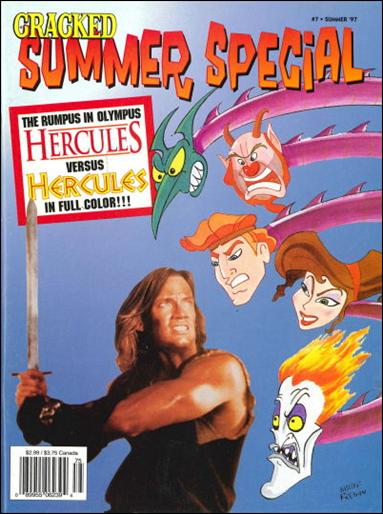 Cracked Summer Special issue 7 Hercules Photo Cover