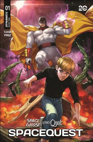Space Ghost / Jonny Quest: Space Quest issue 1-C Derrick Chew Cover
