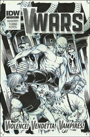 V-Wars issue 7-C Alan Robinson 1:10 Cover