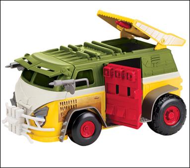 Teenage Mutant Ninja Turtles (2012) Vehicles and Playsets figure 28-B Party Wagon (Loose)