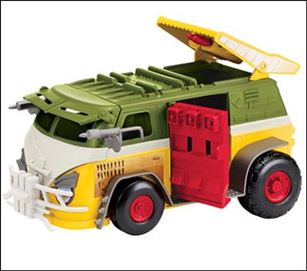 Teenage Mutant Ninja Turtles (2012) Vehicles and Playsets figure 28-B Party Wagon (Loose)