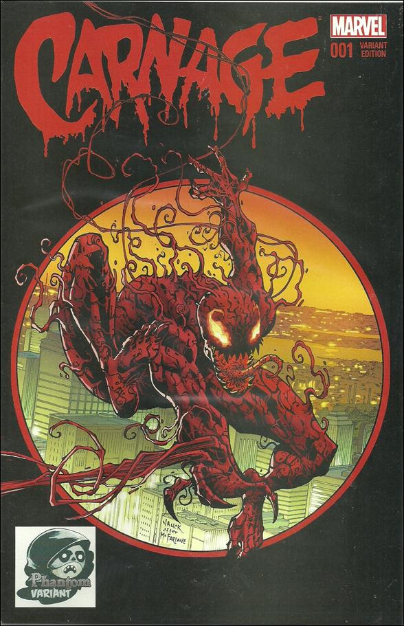 Carnage (2016) issue 1-D Todd Nauck Phantom Cover