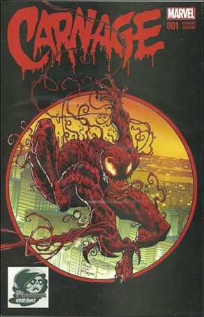 Carnage (2016) issue 1-D Todd Nauck Phantom Cover