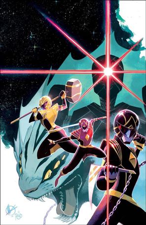 Power Rangers issue 1.00-H Matteo Scalera 1:100 Virgin Cover