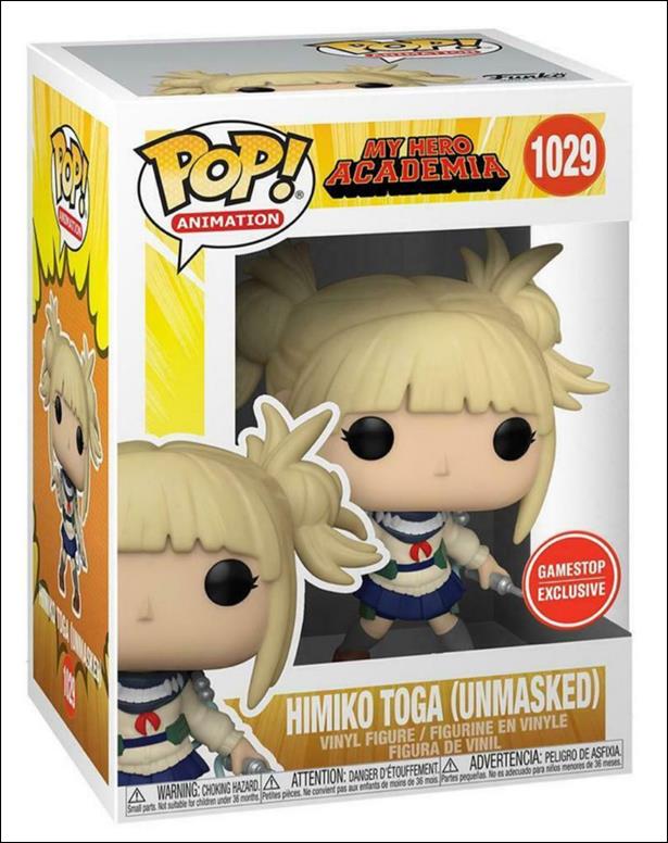 POP! Animation figure 1029 Himiko Toga (Unmasked)