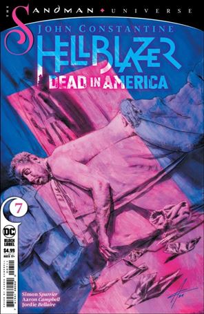 John Constantine, Hellblazer: Dead in America issue 7 Aaron Campbell Cover