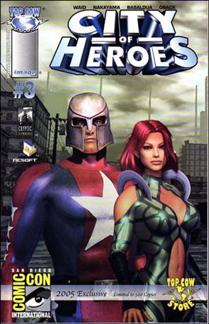 City of Heroes (2005) issue 3-B San Diego Comic-Con / Top Cow Store Cover 1/500