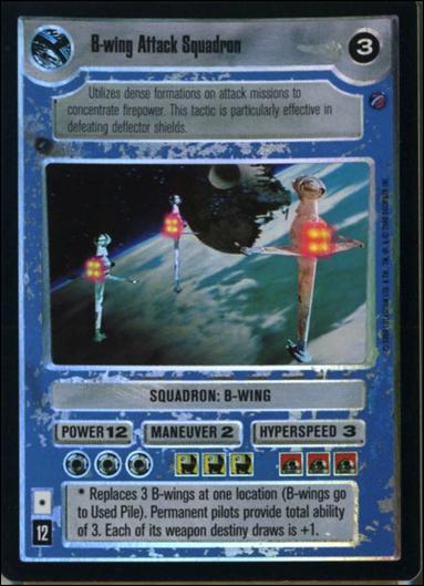 Star Wars: Reflections II: Expanding the Galaxy (Base Set) card 138 B-wing Attack Squadron