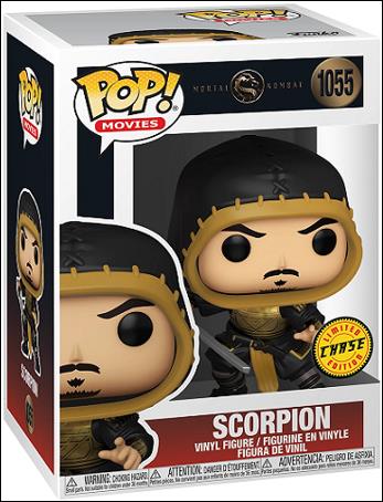 POP! Movies figure 1055-B Scorpion (Unmasked) Chase