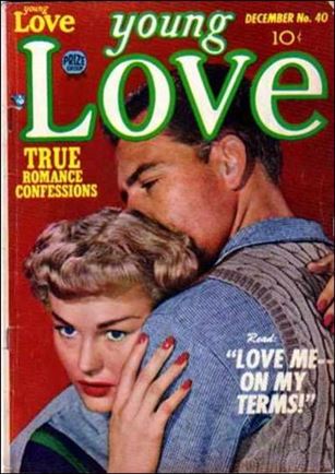 Young Love (1952) issue 10 #40 on Cover