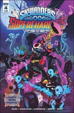 Skylanders Superchargers issue 4 Fico Ossio Cover