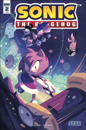 Sonic the Hedgehog (2018) issue 2-C Nathalie Fourdraine 1:10 Cover
