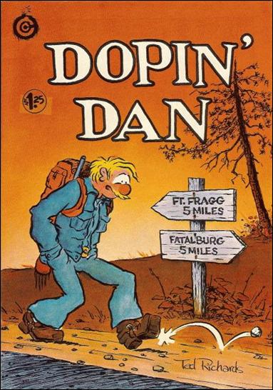 Dopin' Dan issue 3-D 4th Printing