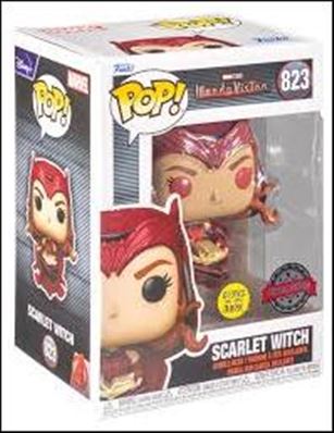 POP! Marvel figure 823-C Scarlet Witch (Special Edition GITD)
