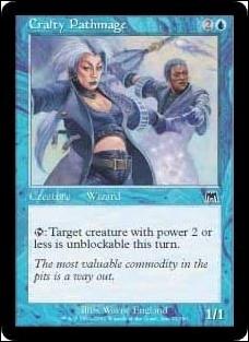 Magic the Gathering: Onslaught (Base Set) card 77 Crafty Pathmage