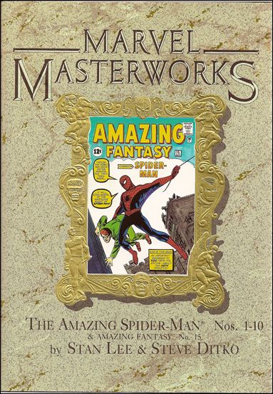 Marvel Masterworks issue 1-E Amazing Spider-Man Vol 1 - Marble Dust Jacket