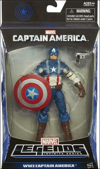 Marvel Legends Infinite: Captain America (Mandroid Series) figure 3 WW2 Captain America