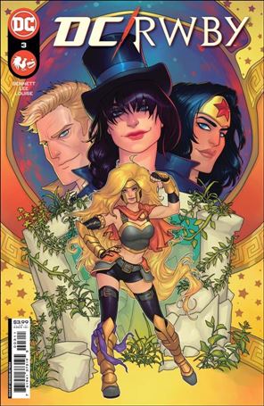 DC/RWBY issue 3 Meghan Hetrick Cover