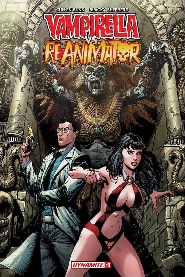 Vampirella vs Reanimator issue 1 Johnny Desjardins Cover