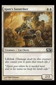 Magic the Gathering: 2013 Core Set (Base Set) card 2 Ajani's Sunstriker