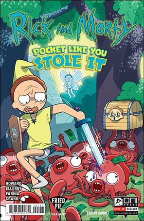 Rick and Morty: Pocket Like You Stole It issue 1-B Ryan Sygh Fried Pie Cover