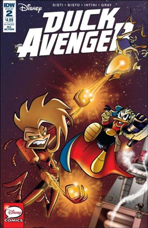 Duck Avenger issue 2 Standard Cover