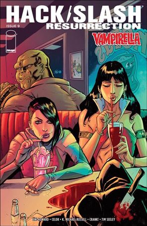 Hack/Slash: Resurrection issue 9 Tim Seeley Cover
