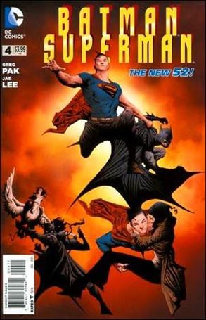 Batman/Superman (2013) issue 4 Jae Lee Standard Cover