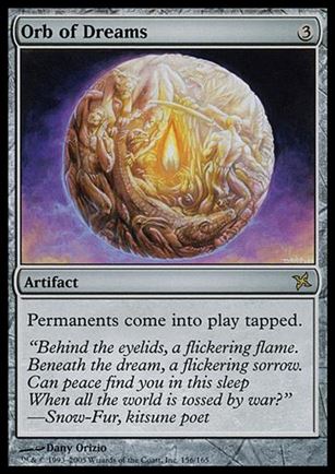 Magic the Gathering: Betrayers of Kamigawa (Base Set) card 156 Orb of Dreams