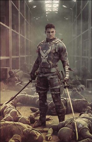 Punisher (2022) issue 1-L Bjorn Barends Shared Retailer Virgin Cover
